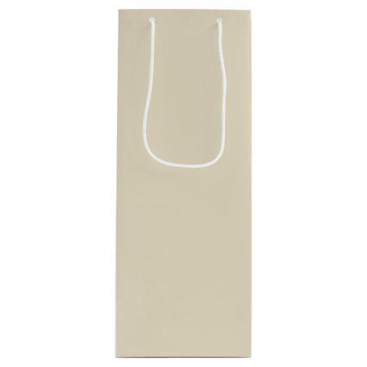 Klassieke effen kleur wijn cadeautas (Voorkant)