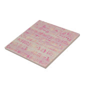 Klassieke Egyptische hiërogliefen Tegeltje (Zijkant)