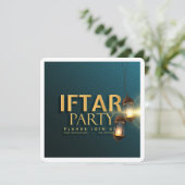 Klassieke Eid Mubarak Ramadan Greetings Card Kaart (Staand voorkant)