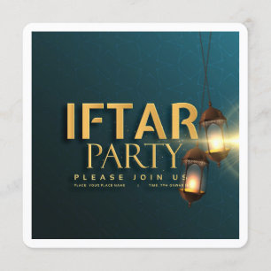 Klassieke Eid Mubarak Ramadan Greetings Card Kaart