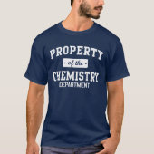 Klassieke eigendommen van het chemiebedrijf T-Shir T-shirt (Voorkant)