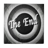 Klassieke eindcrediteringen - B&W Tegeltje (Voorkant)