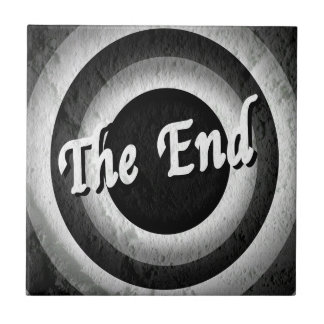 Klassieke eindcrediteringen - B&W Tegeltje