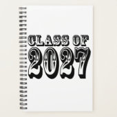 Klassieke eindexamenklas van 2027 planner (Voorkant)