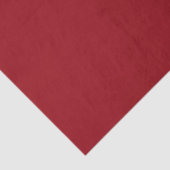 Klassieke Elegant Bold Plain Red Tissuepapier (Detail)