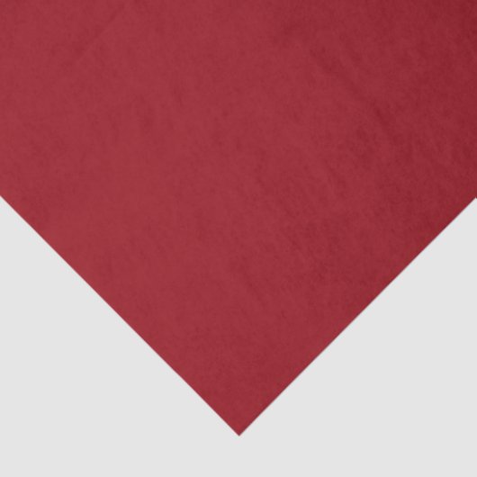 Klassieke Elegant Bold Plain Red Tissuepapier (Detail)