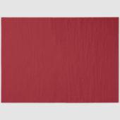 Klassieke Elegant Bold Plain Red Tissuepapier (Voorkant)