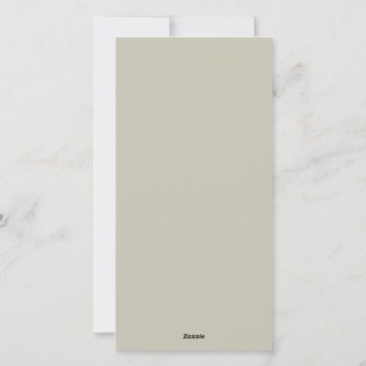 Klassieke Elegant Floral Eid Kaart Palestina Map (Achterkant)