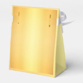 Klassieke Elegant Gold Bedankt voor je huwelijk Bedankdoosjes (Achterkant)