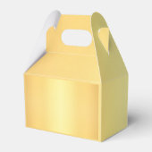 Klassieke Elegant Gold Hartelijk dank voor de zege Bedankdoosjes (Achterkant)