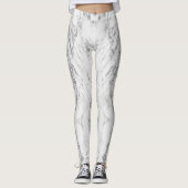 Klassieke Elegant Marble OM Leggings (Voorkant)