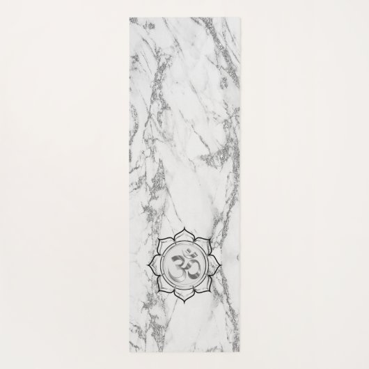 Klassieke Elegant Marble OM Yogamat (Achterkant)