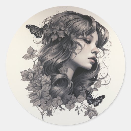 Klassieke Elegant Script Wedding Rehearsal Dinner Ronde Sticker (Voorkant)