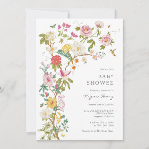 Klassieke Elegante Baby Shower Kaart