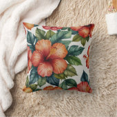 Klassieke Elegante Bloemenkussen Kussen (Deken)