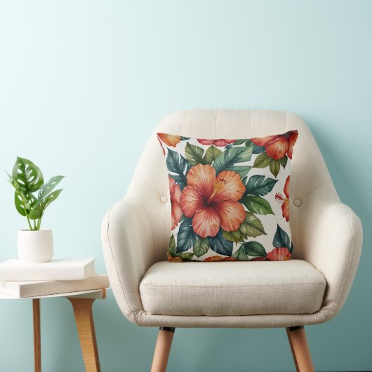Klassieke Elegante Bloemenkussen Kussen (Stoel)