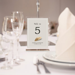 Klassieke & Elegante Bruiloft Kaart