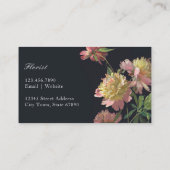 Klassieke elegante Florist Visitekaartje (Achterkant)