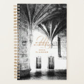 Klassieke Elegante Gotische Stijlvolle Monogram Planner (Voorkant)