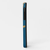 Klassieke Elegante Gouden bloemen Aangepaste Naam Case-Mate iPhone Case (Achterkant/links)