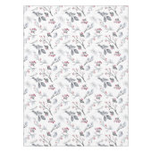 Klassieke Elegante Kerstbladeren en Bessen Tafelkleed (Voorkant)