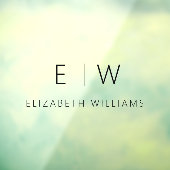 Klassieke Elegante Moderne Minimalistische Monogra Raamsticker (Vel 3)