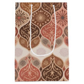 Klassieke Elegante Nikkah Islamitische Trouw Dank  Medium Cadeauzakje (Achterkant)