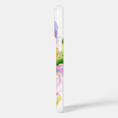 Klassieke elegante roze witte pioen florale waterv Case-Mate iPhone case (Achterkant / Links)