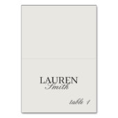 Klassieke Elegante Trouwplaatskaart Kaart (Voorkant)