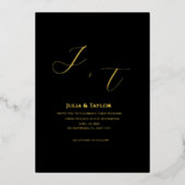 Klassieke Elegante Uitnodiging (Voorkant)