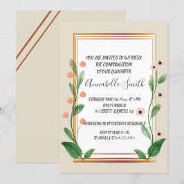 Klassieke & Elegante Verfijnde BEVESTIGING Kaart