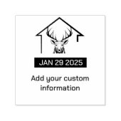 Klassieke Elegantie Aangepaste Datumstempel Zelfinktende Stempel (Design)