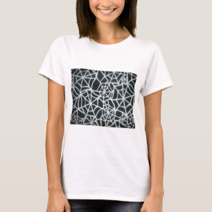 Klassieke Elegantie Mooie Zwart-wit Web art T-shirt