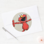 Klassieke Elmo Ronde Sticker (Envelop)