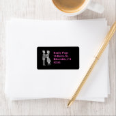 Klassieke Embrace Etiket (Insitu)