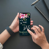 Klassieke Emerald Groene Bourgogne Donker Moody Br Save The Date