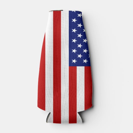 Klassieke en Cool American Flag Patriotic Flesjeskoeler (Voorkant)