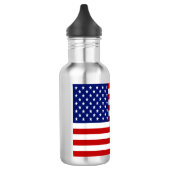 Klassieke en Cool American Flag Patriotic Waterfles (Links)