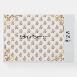 Klassieke en  doop, aanpasbaar gastenboek