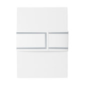 Klassieke en eenvoudige verbondenheid uitnodigingen wikkel (Achterkant Voorbeeld)