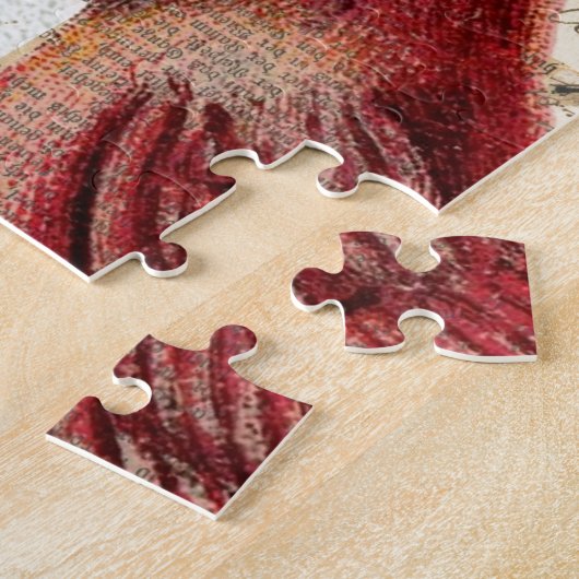 Klassieke en Ephemera-collage Legpuzzel (Zijkant)