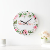 Klassieke en Trendy Floral Dank u Klok (Huis)