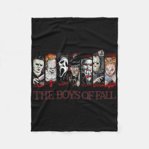 Klassieke enge horrorfilm Halloween-thanksgiving- Fleece Deken