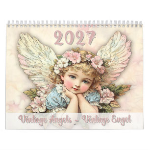 Klassieke Engelen – Vintage Engel 2027 Kalender
