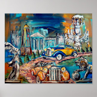 Klassieke Engelse smaak Poster