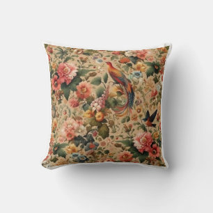 Klassieke Engelse tuinbloemen Kussen