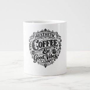 Klassieke esthetische koffie citaten speciale mok