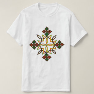 Klassieke Ethiopische Cross T-Shirt
