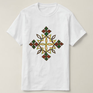 Klassieke Ethiopische Cross T-Shirt