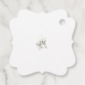 Klassieke Eucalyptus Greenery Bedankjes Labels (Achterkant)